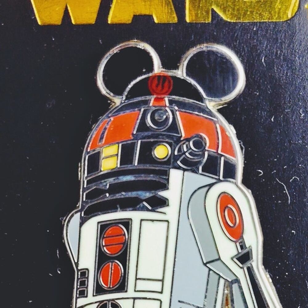 Disney Trading Pin Star Wars R2-MK Mickey Ear Hat 2010 NIP - Picture 3 of 8